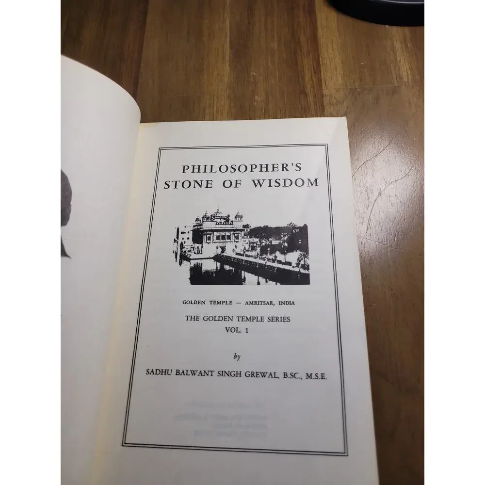 VTG 69 Philosopher's Stone of Wisdom Vol 1 Sadhu Balwant Singh Grewal Paperback